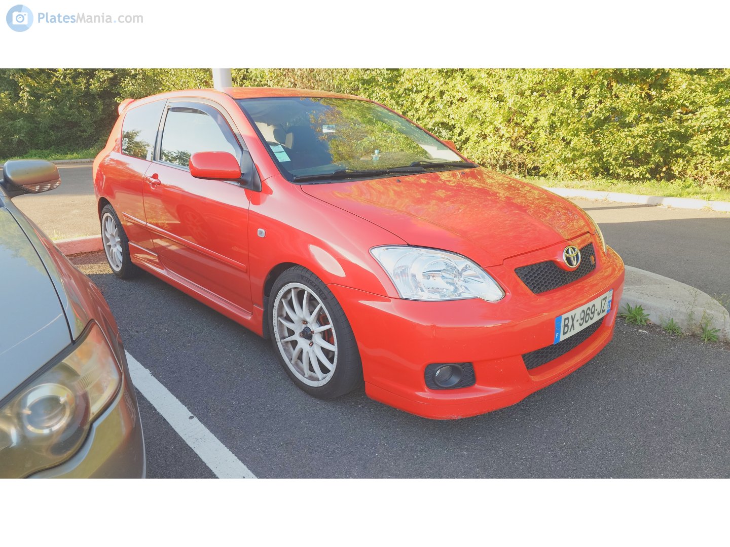 BX-969-JZ, Toyota Corolla 9th gen (RunX) 3-door Hatch (E120), 2001–2007