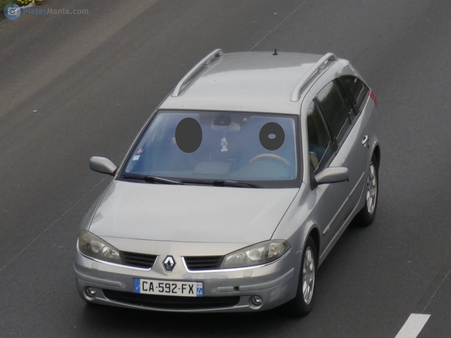 CA-592-FX, Renault Laguna 2nd gen Sport Tourer (X74), facelift, 2005–2007