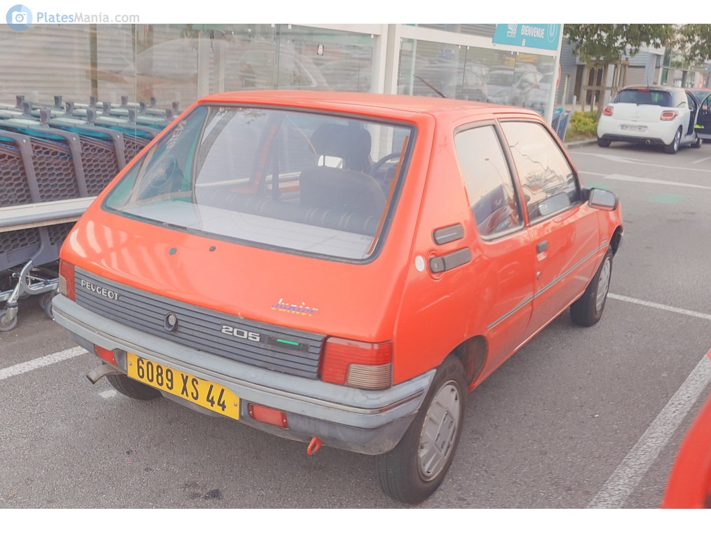 6089 XS 44, Peugeot 205 1st gen 3-door Hatch (20A/C), 1983–1998