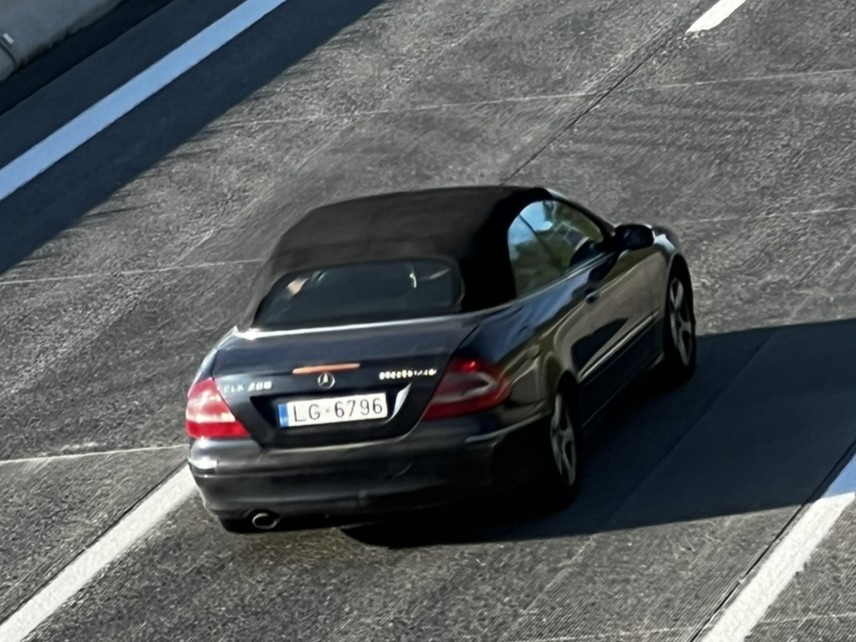 LG-6796, Mercedes-Benz CLK-Klasse 2nd gen Cabrio (C209), 2003–2010