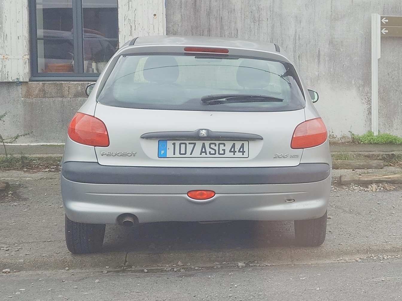 107 ASG 44, Peugeot 206 1st gen 5-door Hatch (T11), 1998–2009 (–2012 for IR-market)