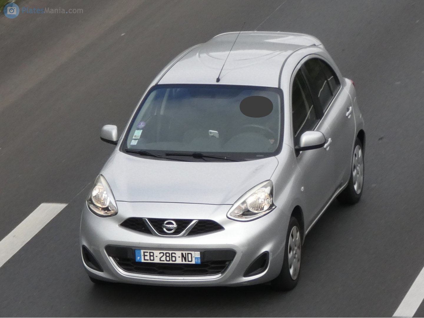 EB-286-ND, Nissan Micra 4th gen (Active) (K13), facelift, 2013–2021