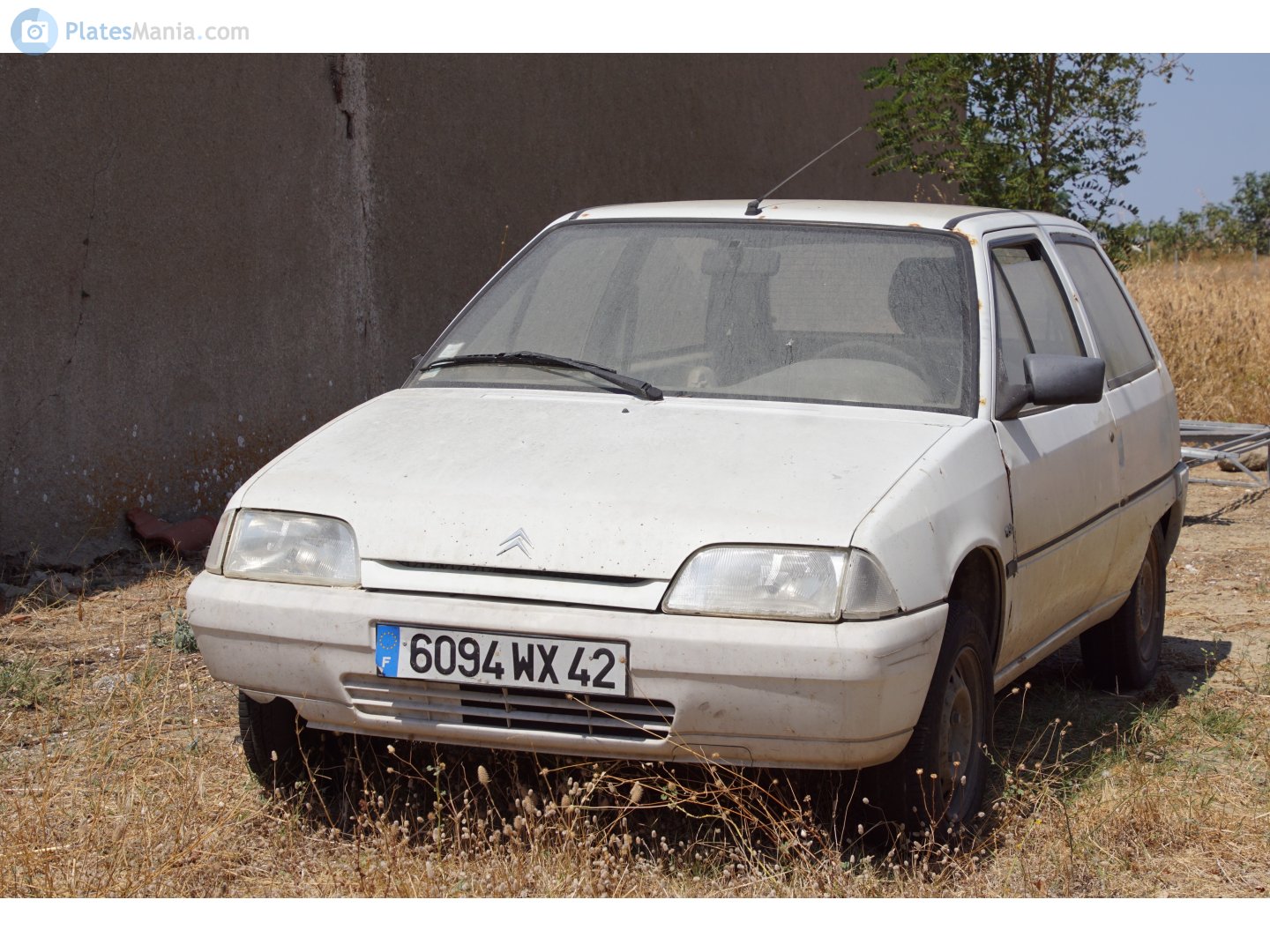 6094 WX 42, Citroёn AX 1st gen 3-door Hatch (S9), 1986–1998