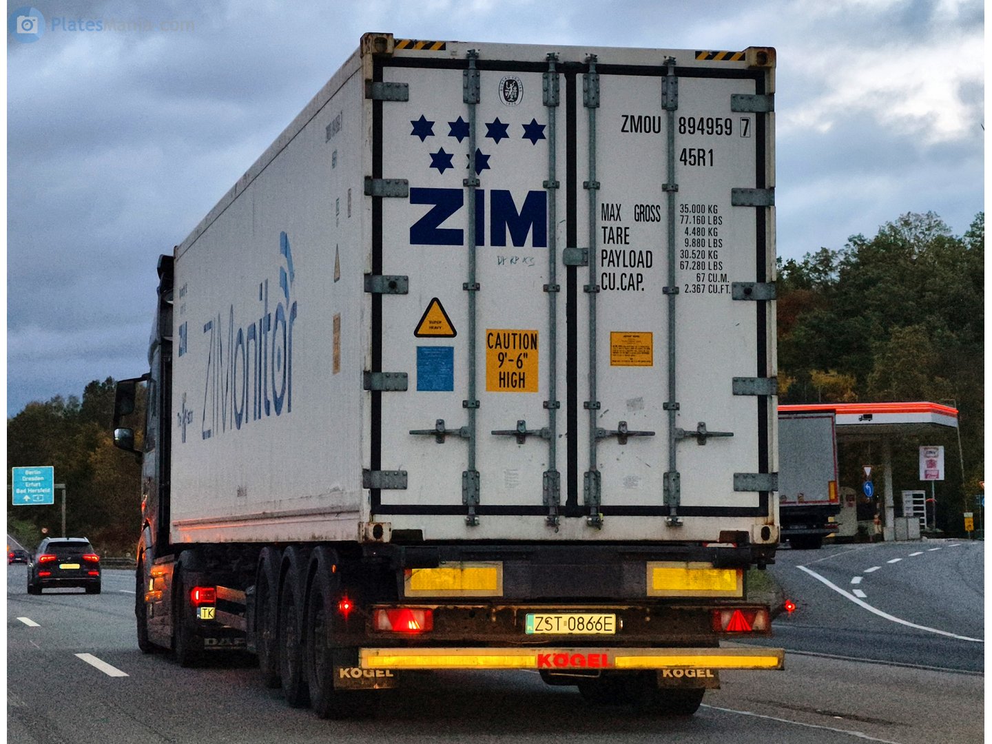 ZST 0866E, Kögel S/SC/SI/SN/SP/SV/SF/SW/GN 