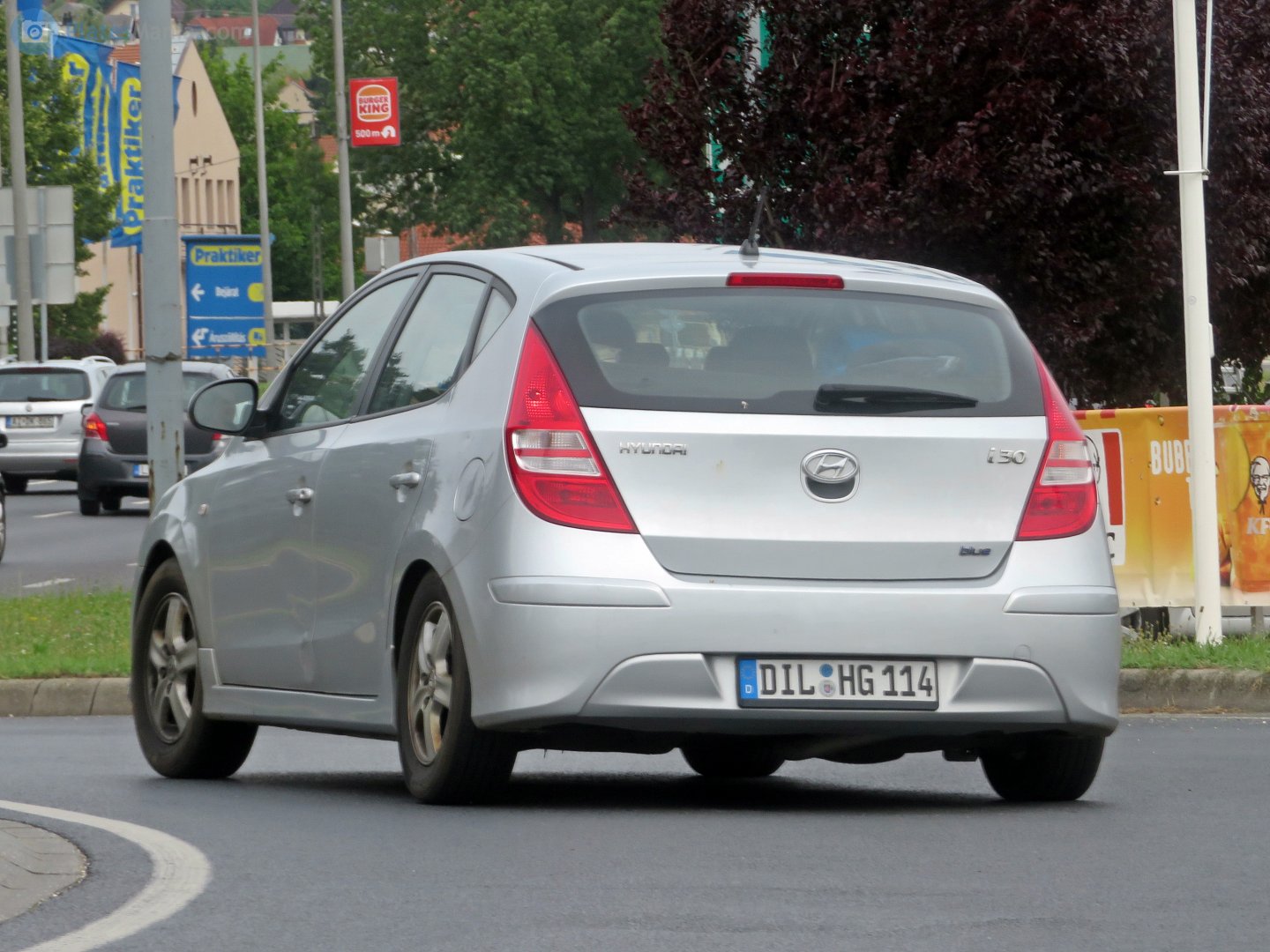 DIL HG 114, Hyundai i30 1st gen Hatch (FD), 2007–2012