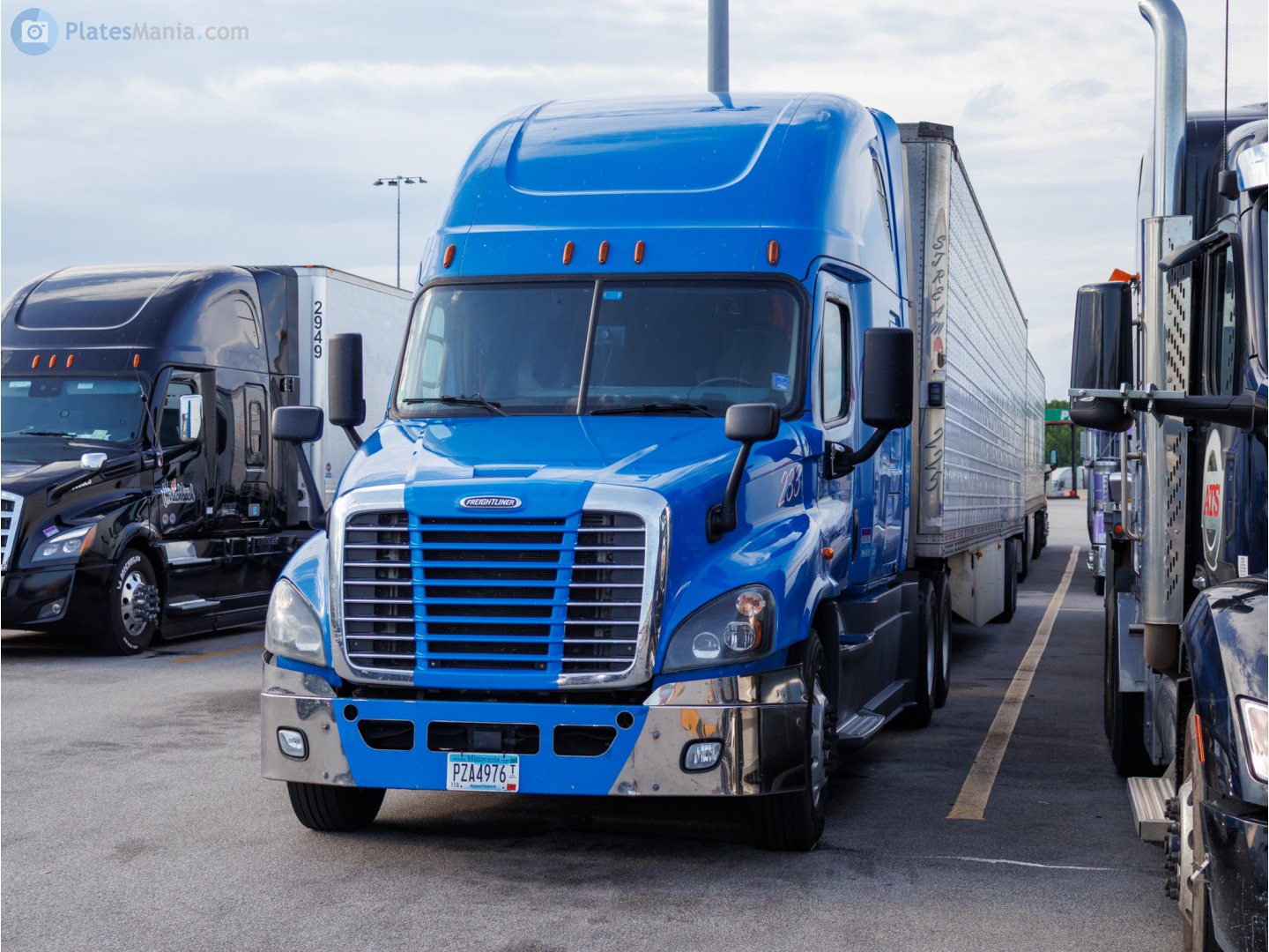 PZA4976, Freightliner Cascadia 1st gen Cascadia (2007–2013) / 2nd gen Cascadia Evolution (2012–2018)