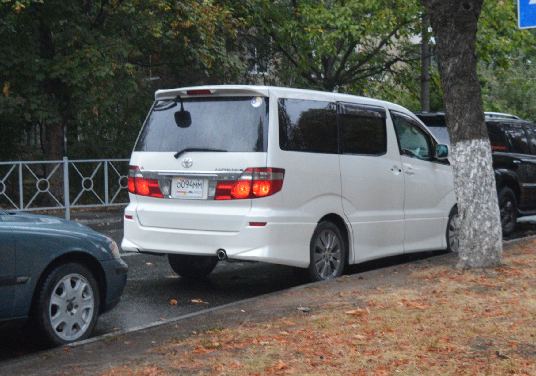 о 094 мм, Toyota Alphard 1st gen (G/V) (AH10), 2002–2008