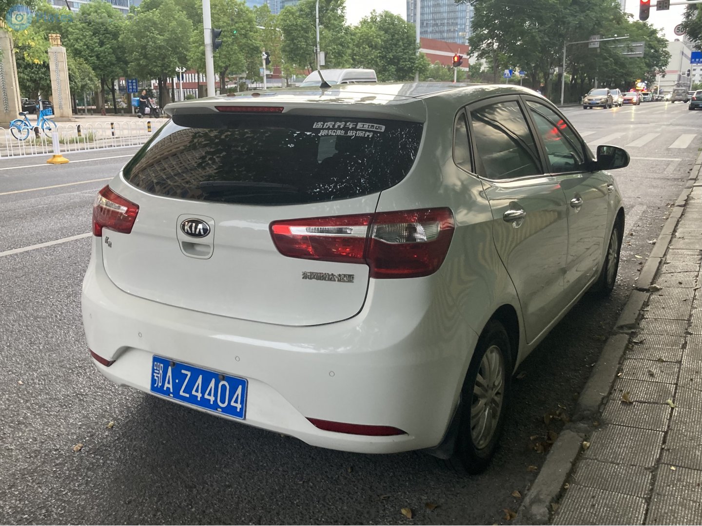 鄂A·Z4404, Kia K2 1st gen Hatch (QB; CN-market), 2012–2015