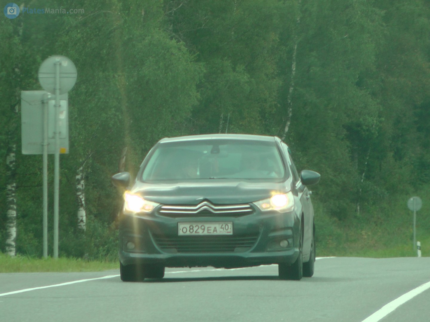 о 829 еа 40, Citroёn C4 2nd gen Sedan (B73), 2012–2016 (–2017 for LATAM-market)