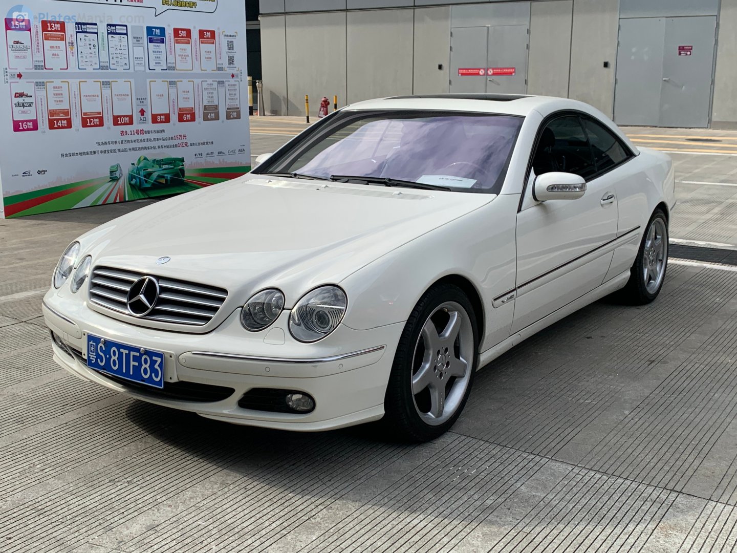 粤S·8TF83, Mercedes-Benz CL-Klasse 2nd gen (C215), 1999–2006