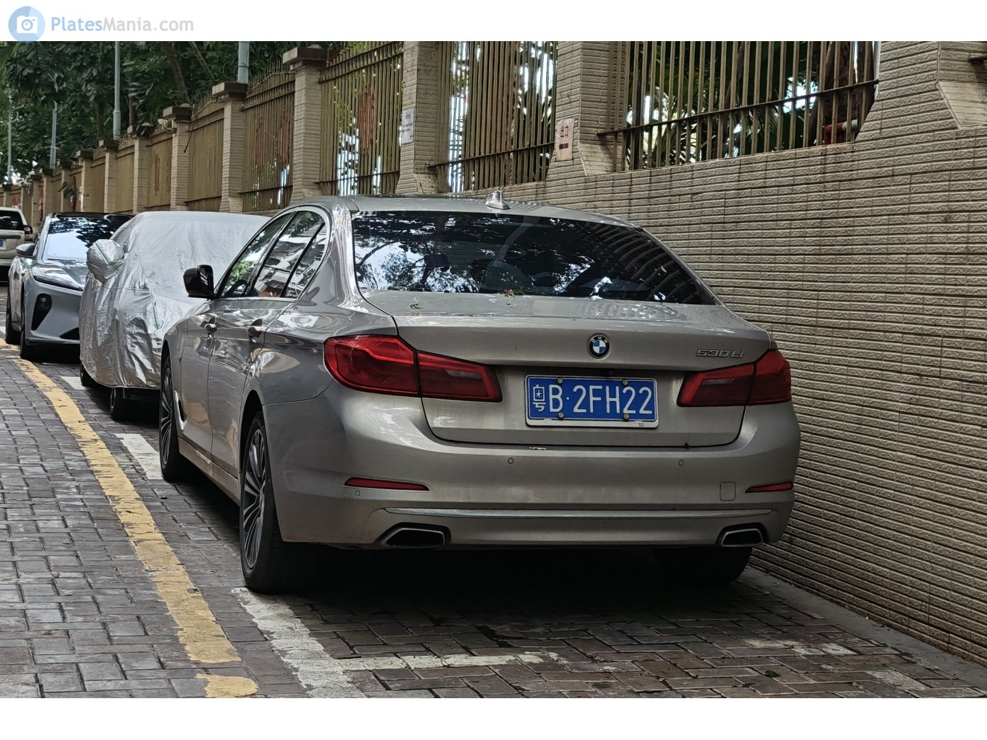 粤B·2FH22, BMW 5 Series 7th gen Sedan (G30/G38), 2017–2020