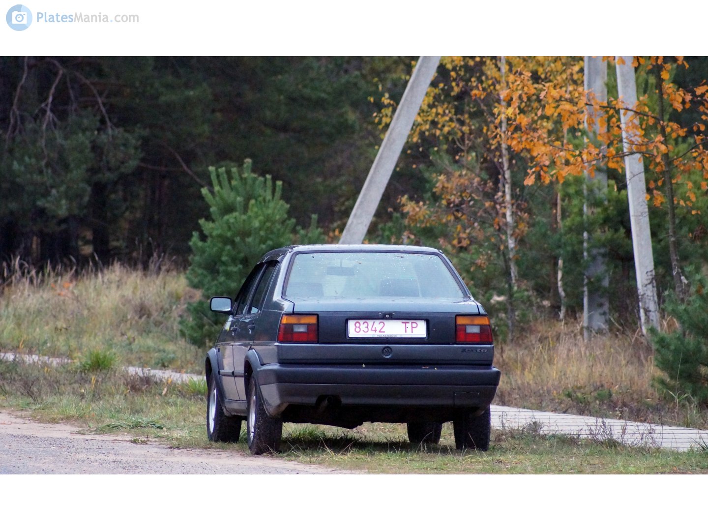 8342 TP, Volkswagen Jetta 2nd gen 4-door Sedan (1G), 1984–1992 (­–1997 for CN-market)