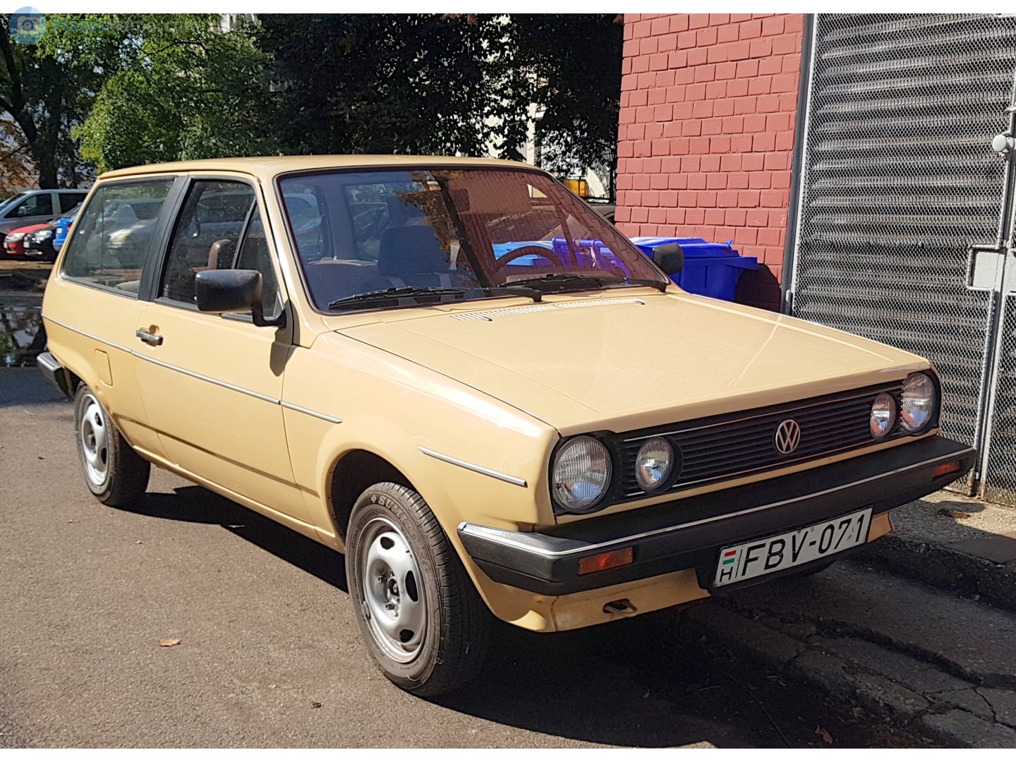 FBV-071, Volkswagen Polo 2nd gen Wagon (86C), 1981–1990