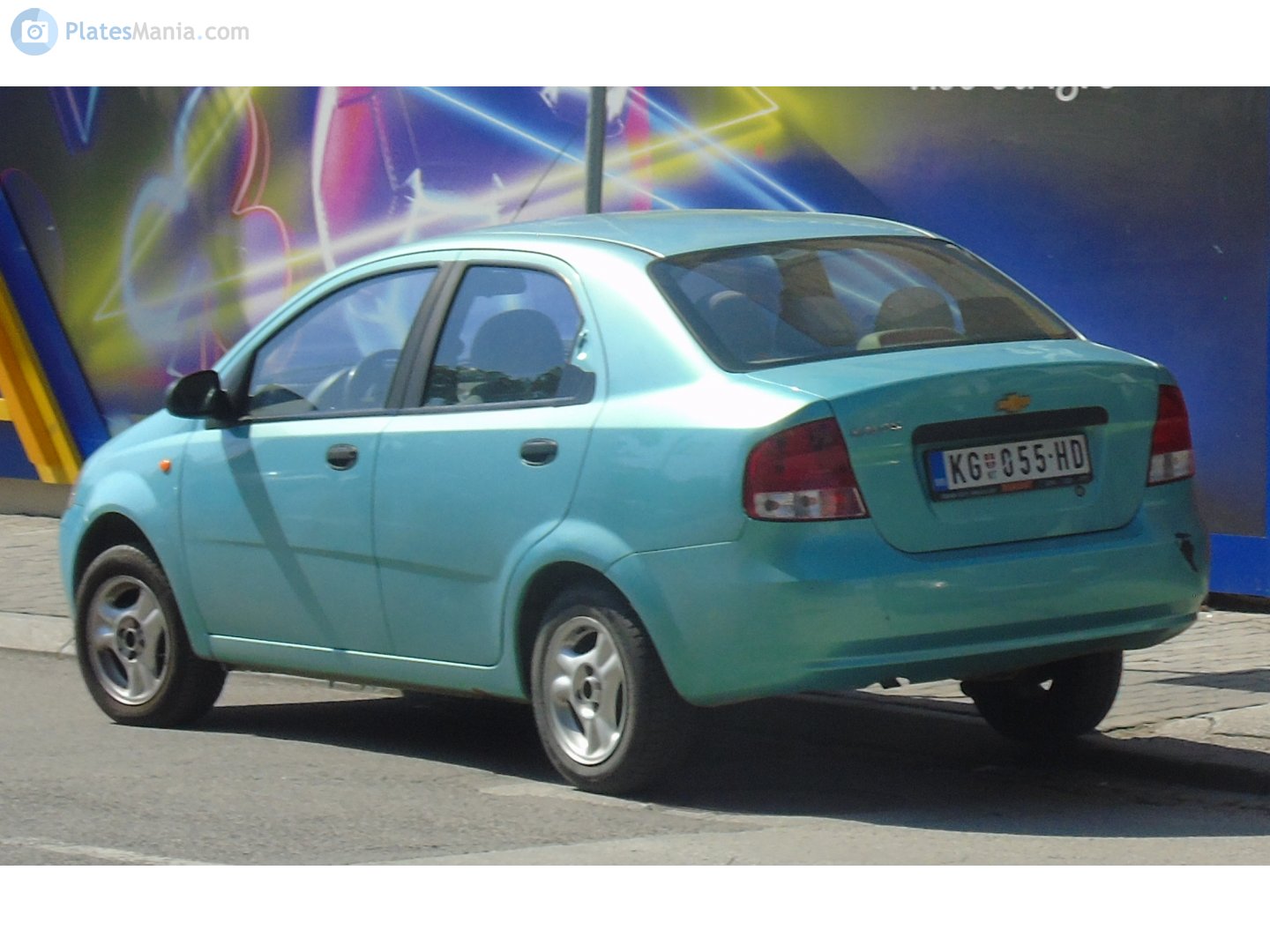 KG 055-HD, Chevrolet Aveo 1st gen Sedan (T200), 2003–2006