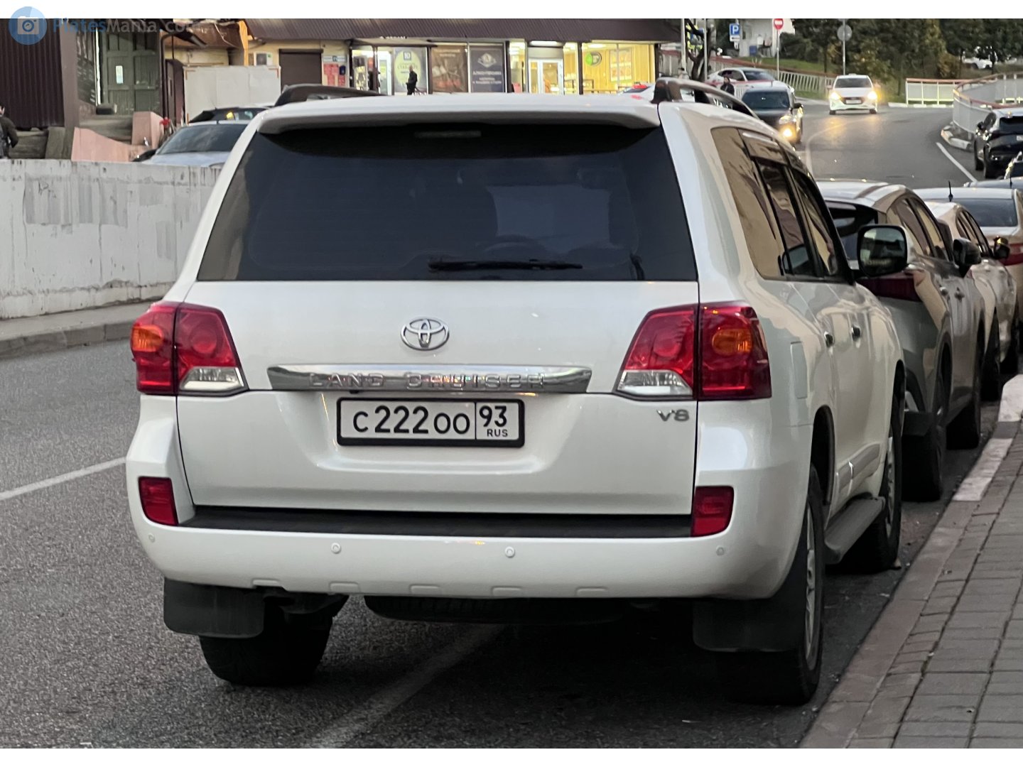 с 222 оо 93, Toyota Land Cruiser 200 (J200), 1st facelift, 2011–2015