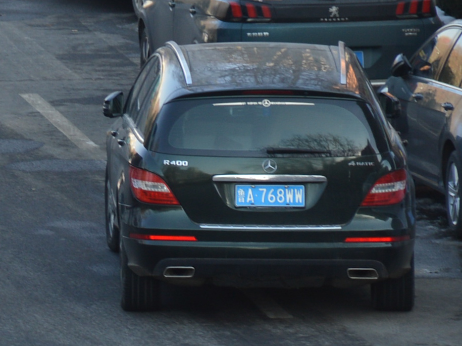 鲁A·768WW, Mercedes-Benz R-Klasse 1st gen (W251), facelift, 2010–2013