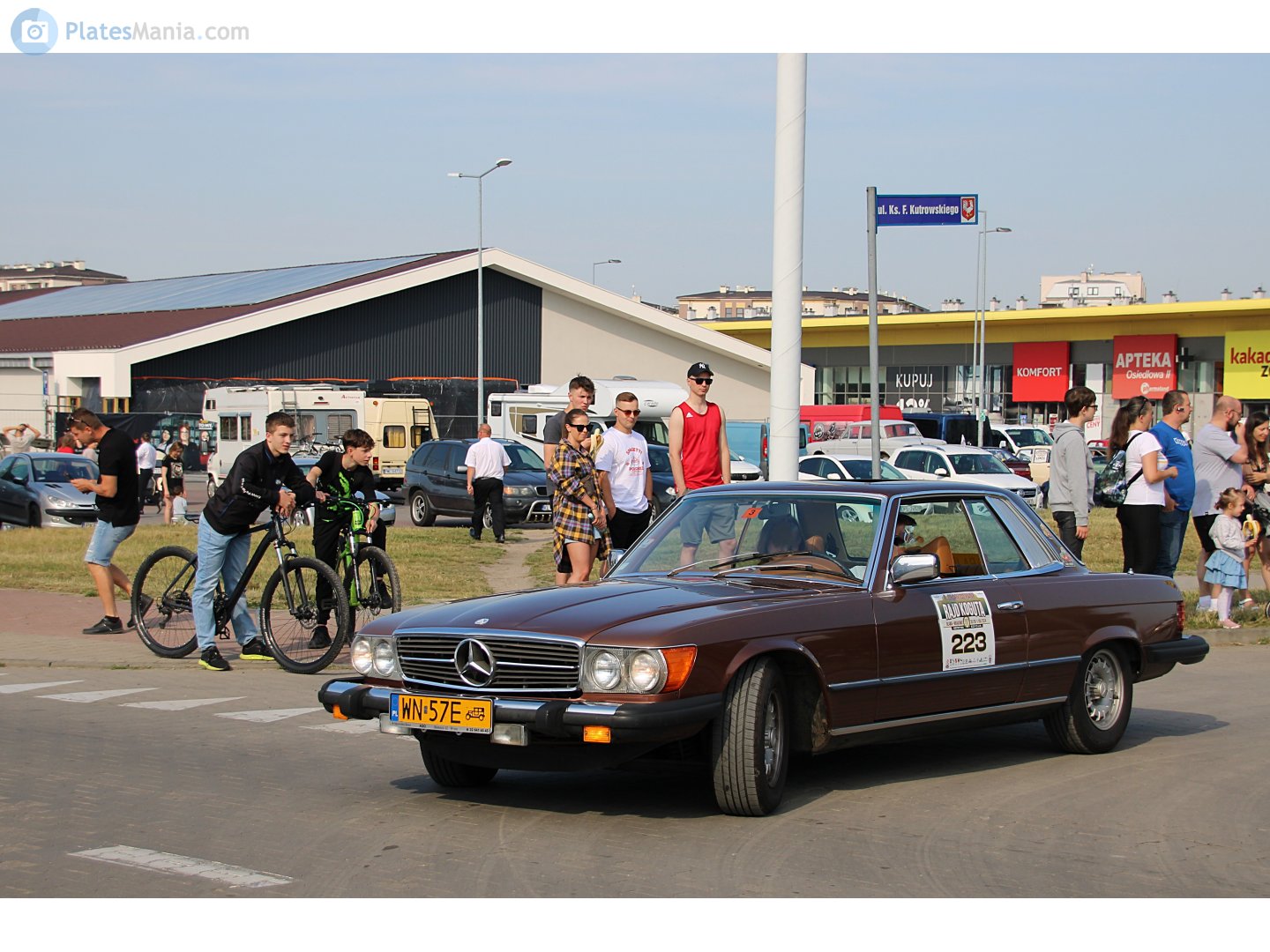 WN 57E, Mercedes-Benz SLC-Klasse 1st gen (C107), 1972–1981