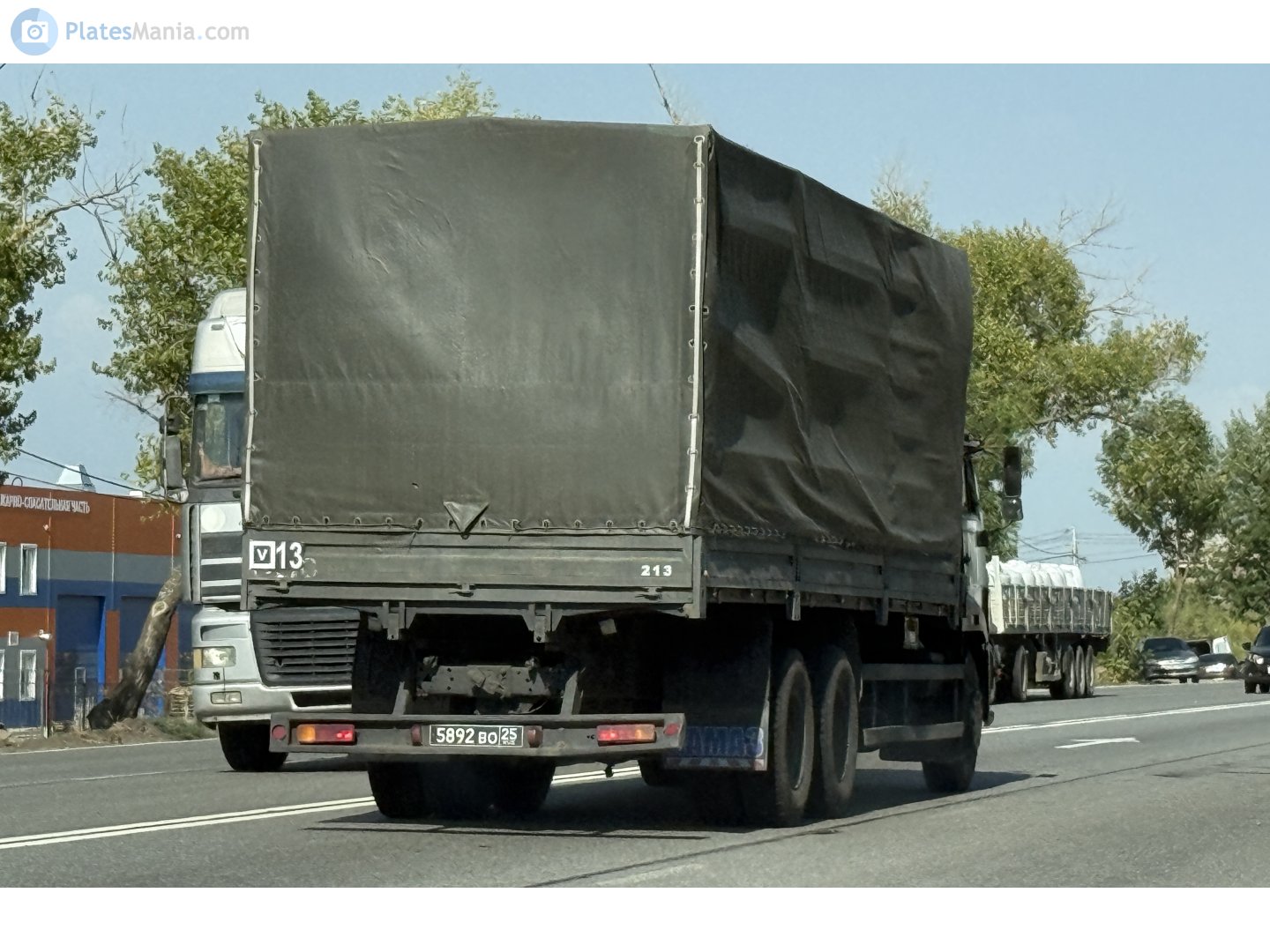 5892 во 25, KamAZ 6511 65117 Military, 2013–