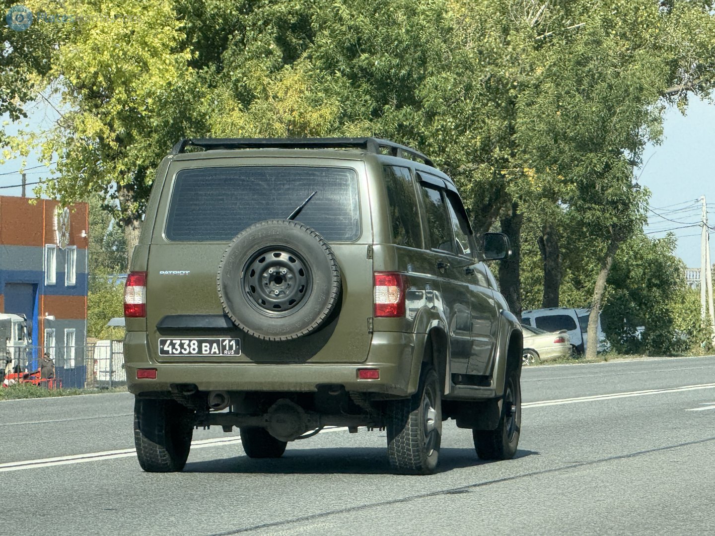 4338 ва 11, UAZ 3163 Patriot 1st gen, facelift, 2014­–