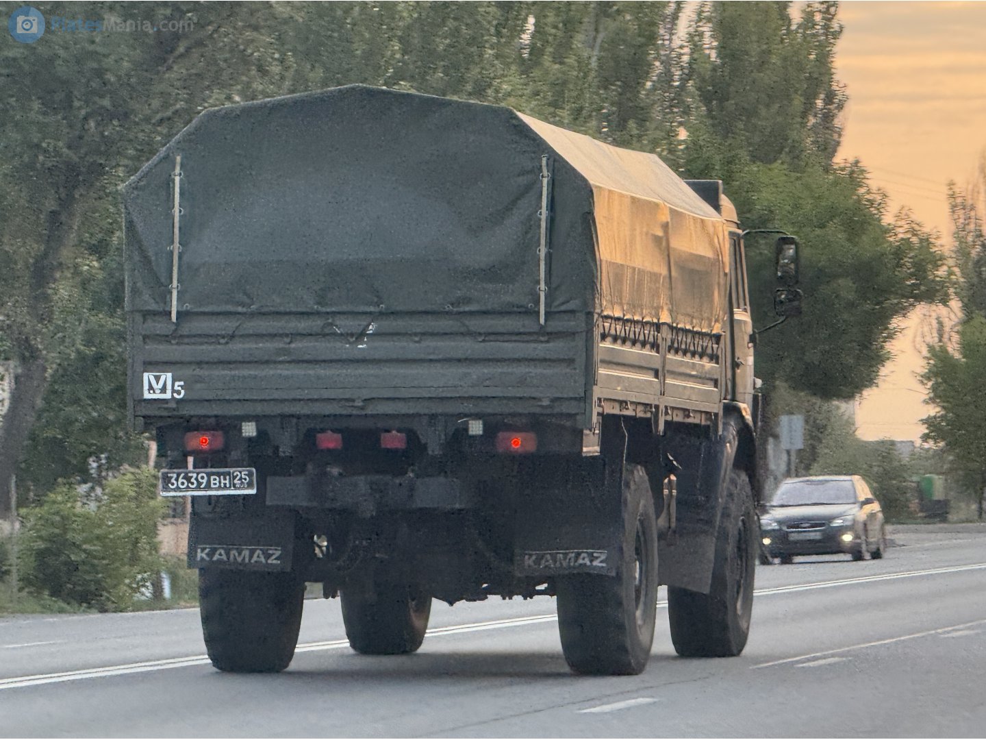 3639 вн 25, KamAZ 4350 4350 Мустанг (Mustang), 2003–