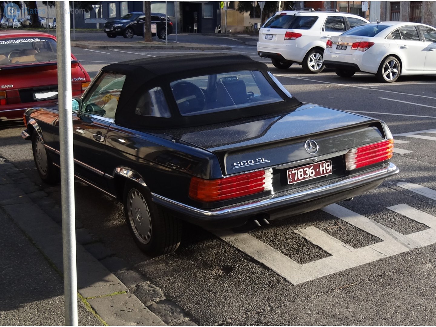 7836-H9, Mercedes-Benz SL-Klasse 3rd gen (R107), 1971–1989