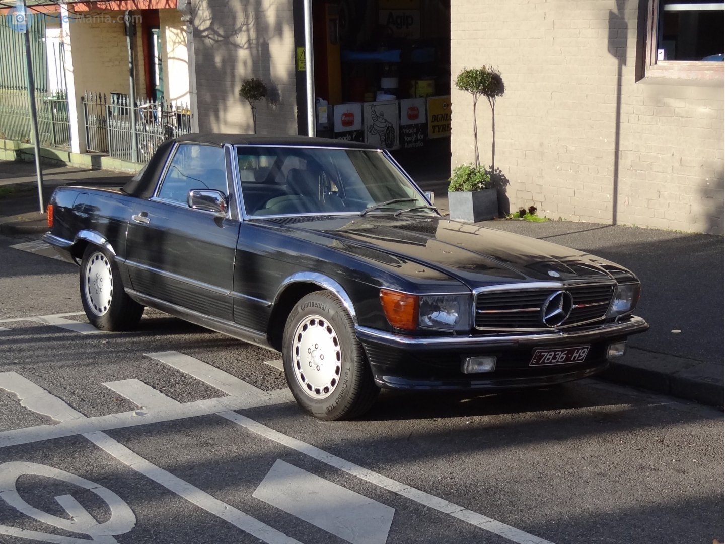 7836-H9, Mercedes-Benz SL-Klasse 3rd gen (R107), 1971–1989