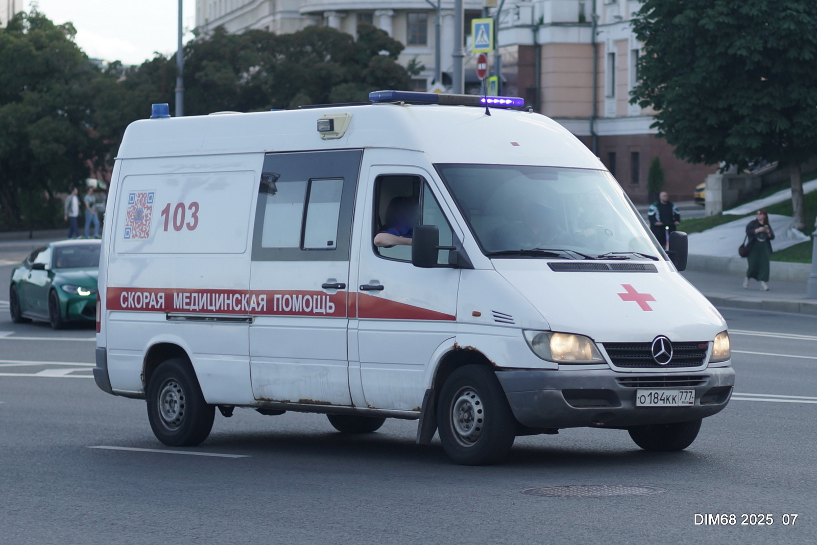 о 184 кк 777, Mercedes-Benz Sprinter 1st gen (Classic) (W901–905), facelift, 2000–2006 (2013–2018 for CIS-market)