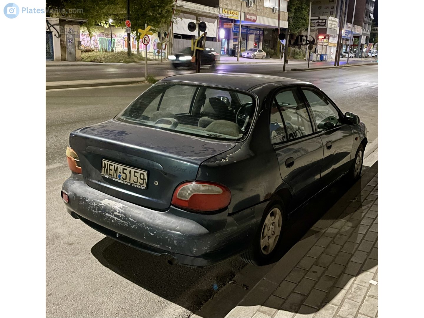 NEM-5159, Hyundai Accent 1st gen Sedan (X3), 1994–2000