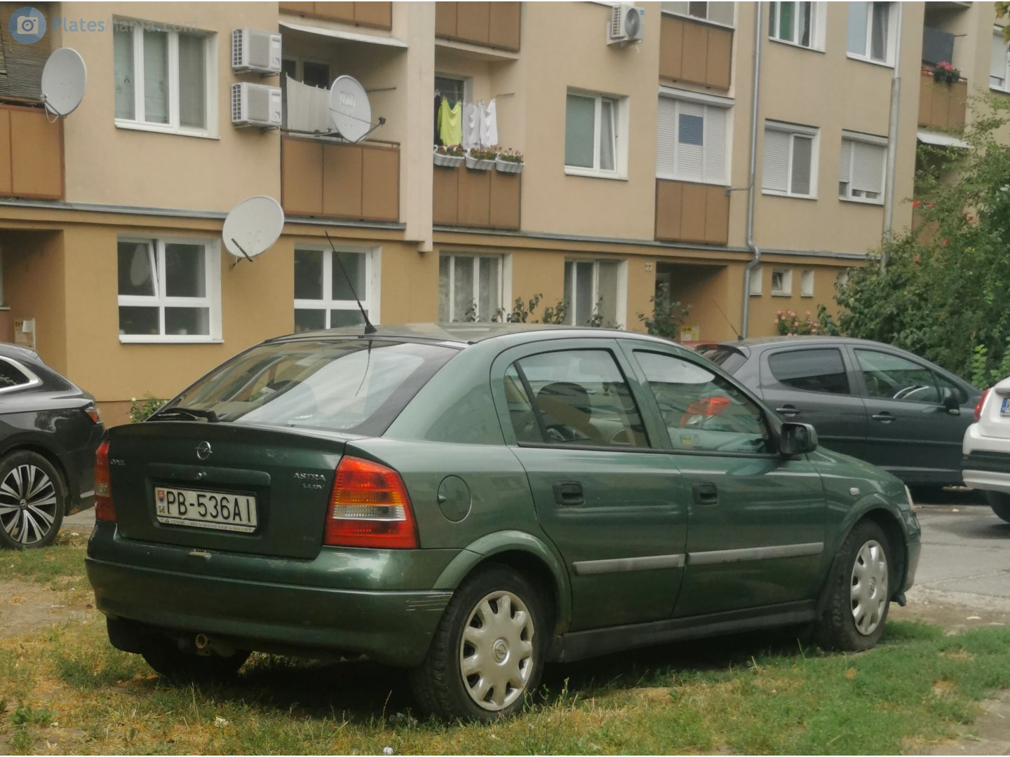PB-536AI, Opel Astra 2nd gen 5-door Hatch (G; T98), 1998–2009