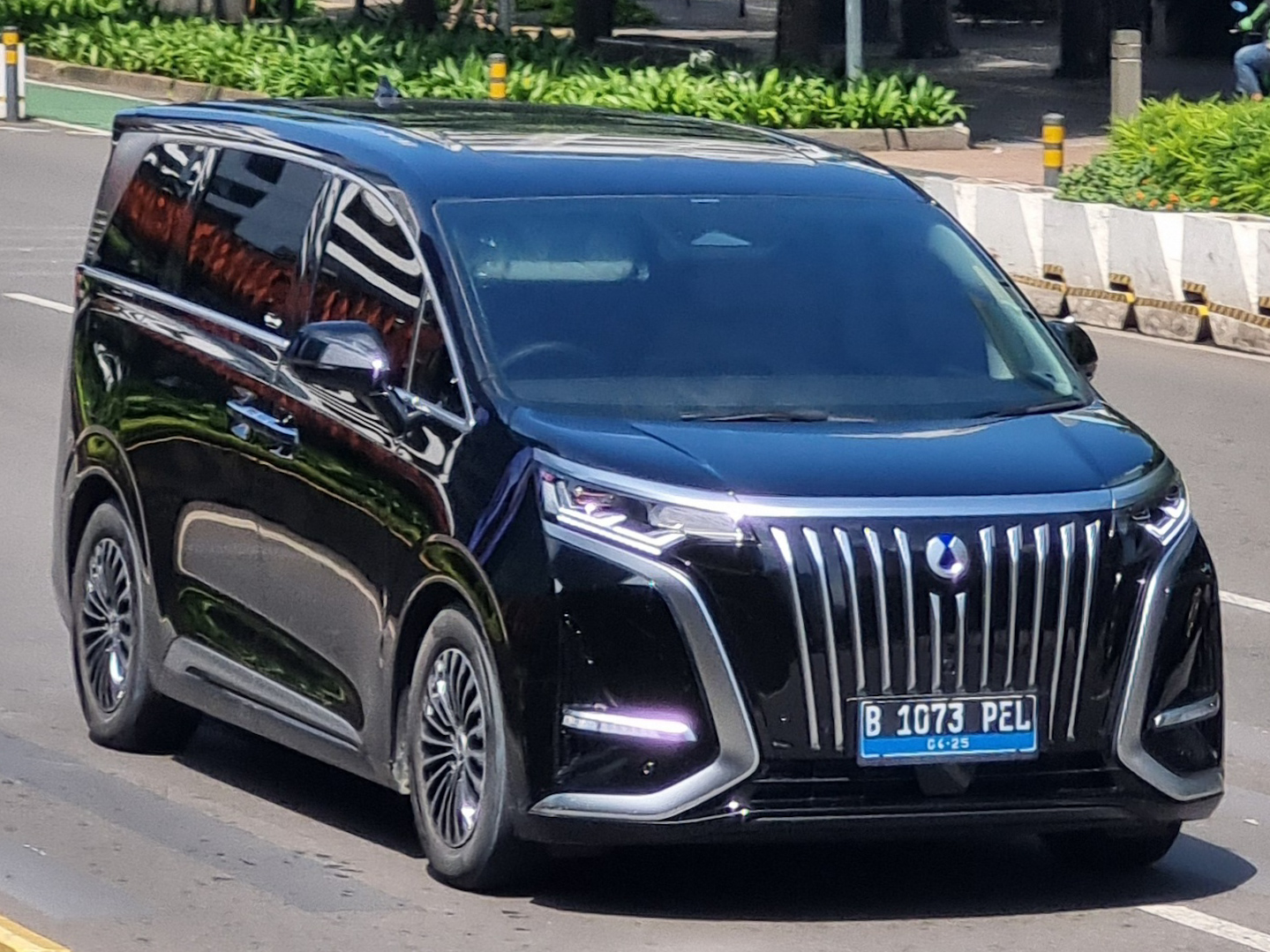 B 1073 PEL, Denza (Tengshi) D9 1st gen EV, 2023–