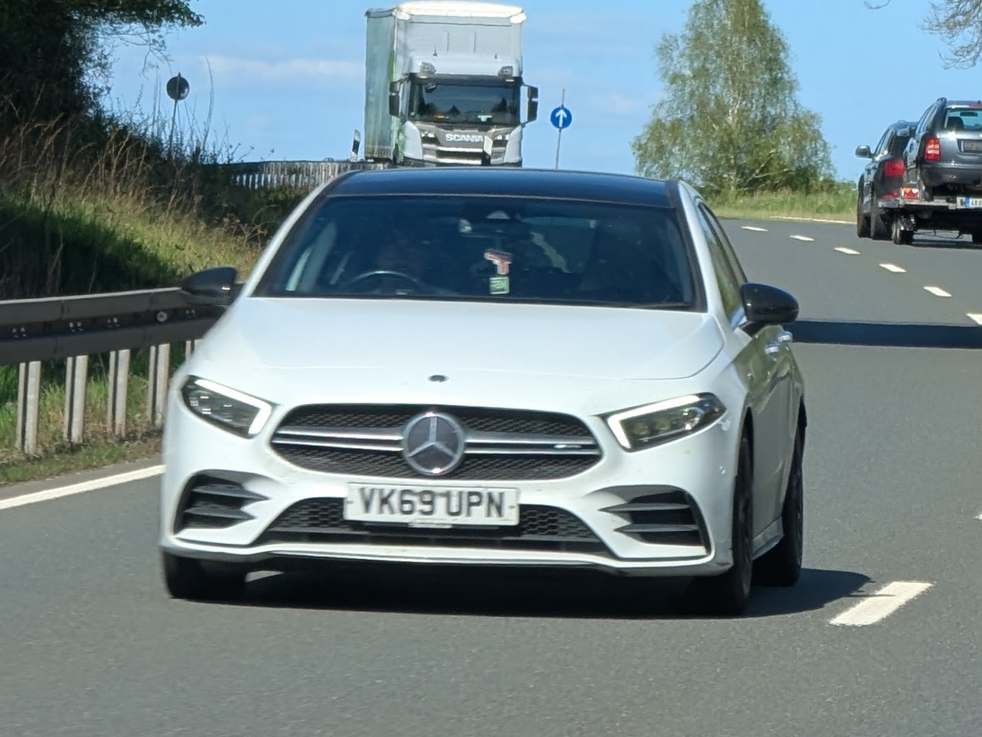 VK69UPN, Mercedes-Benz A-Klasse 4th gen Hatch (W177), 2018–