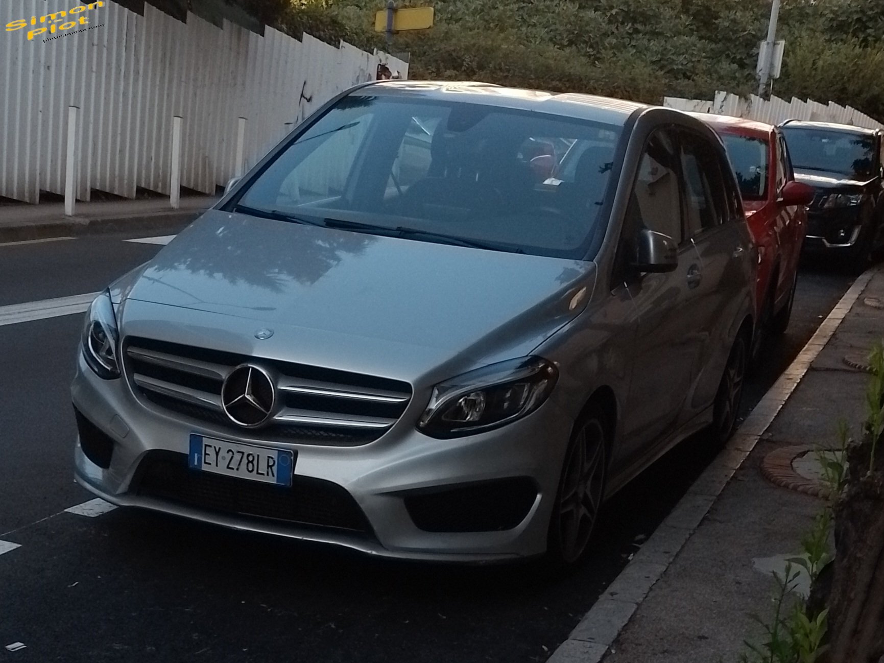 EY 278 LR, Mercedes-Benz B-Klasse 2nd gen (W242/W246), facelift, 2014–2018