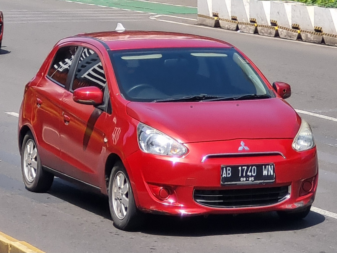 AB 1740 WN, Mitsubishi Mirage 6th gen Hatch (A00/LA), 2012–2016