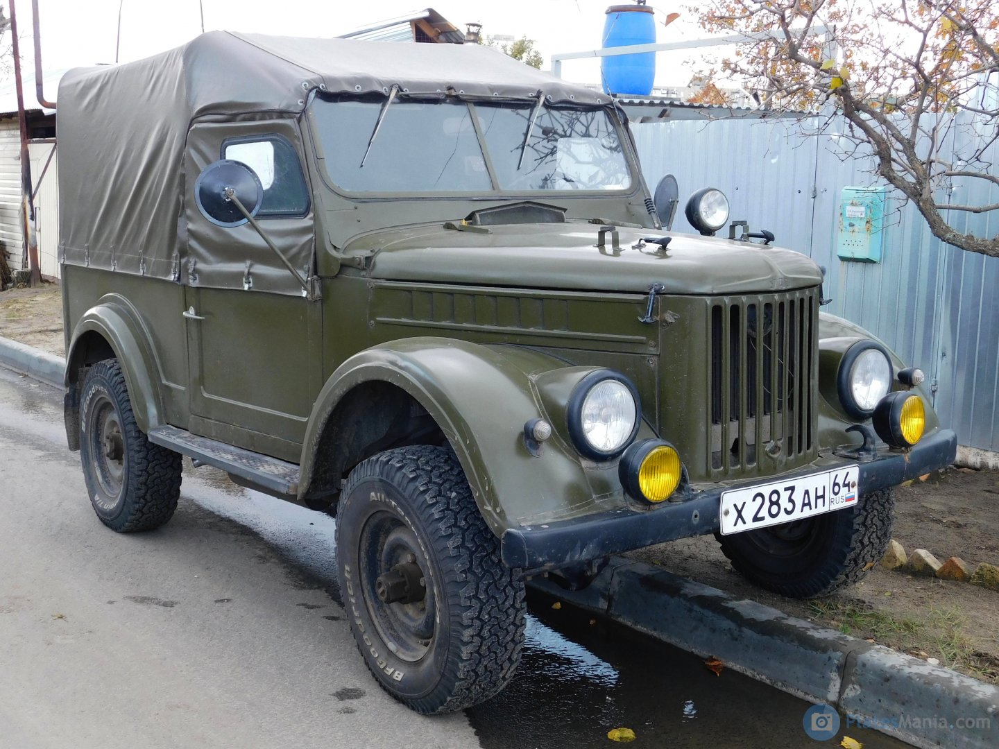 х 283 ан 64, GAZ 69 69 3-door, 1952–1973