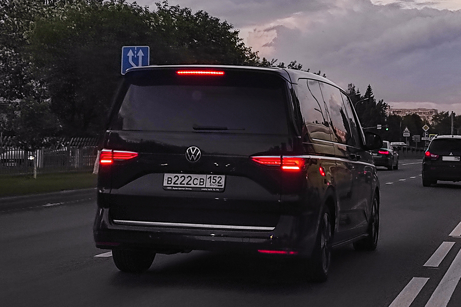 в 222 св 152, Volkswagen Multivan T7 (ST), 2021–