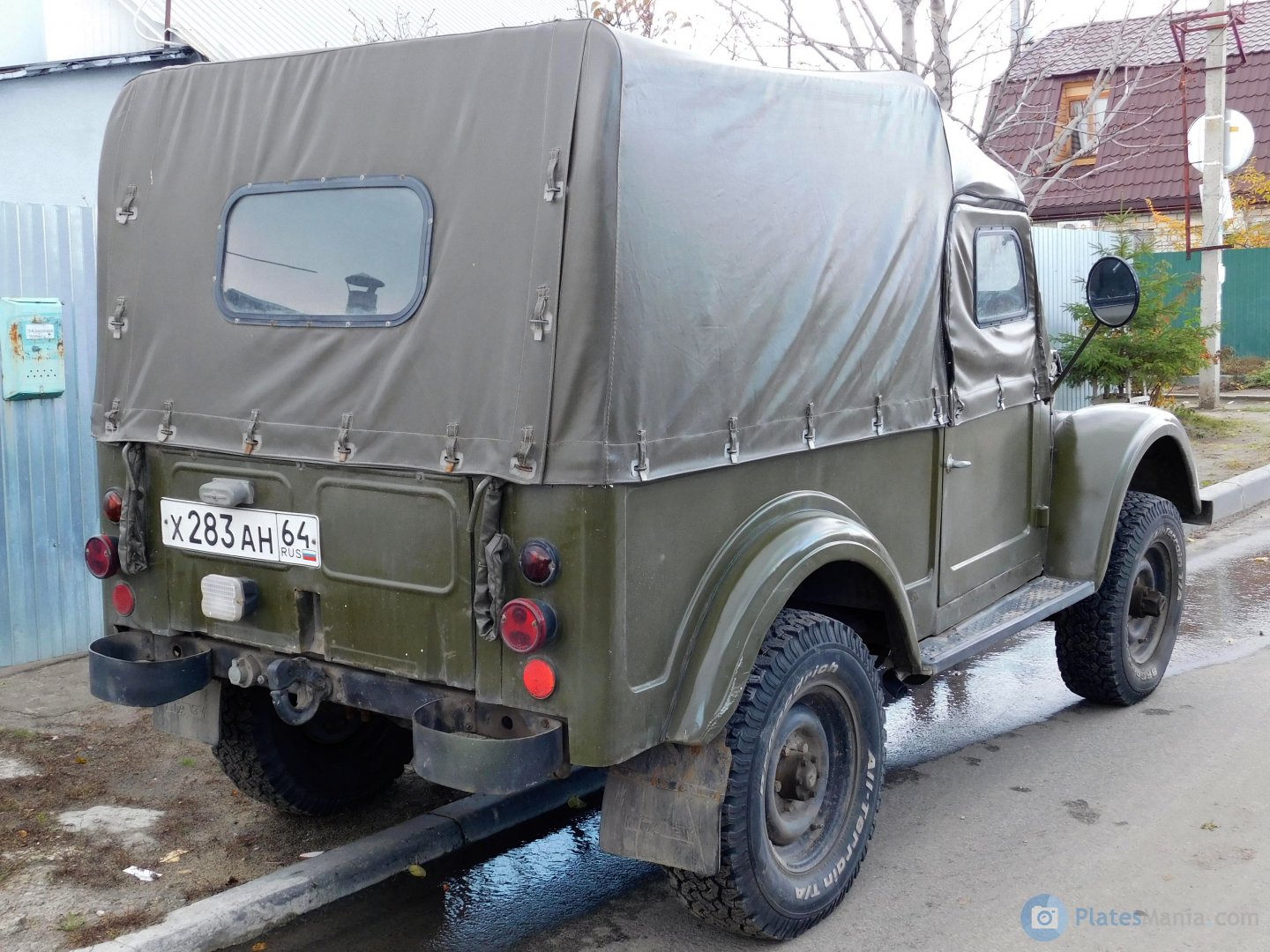 х 283 ан 64, GAZ 69 69 3-door, 1952–1973