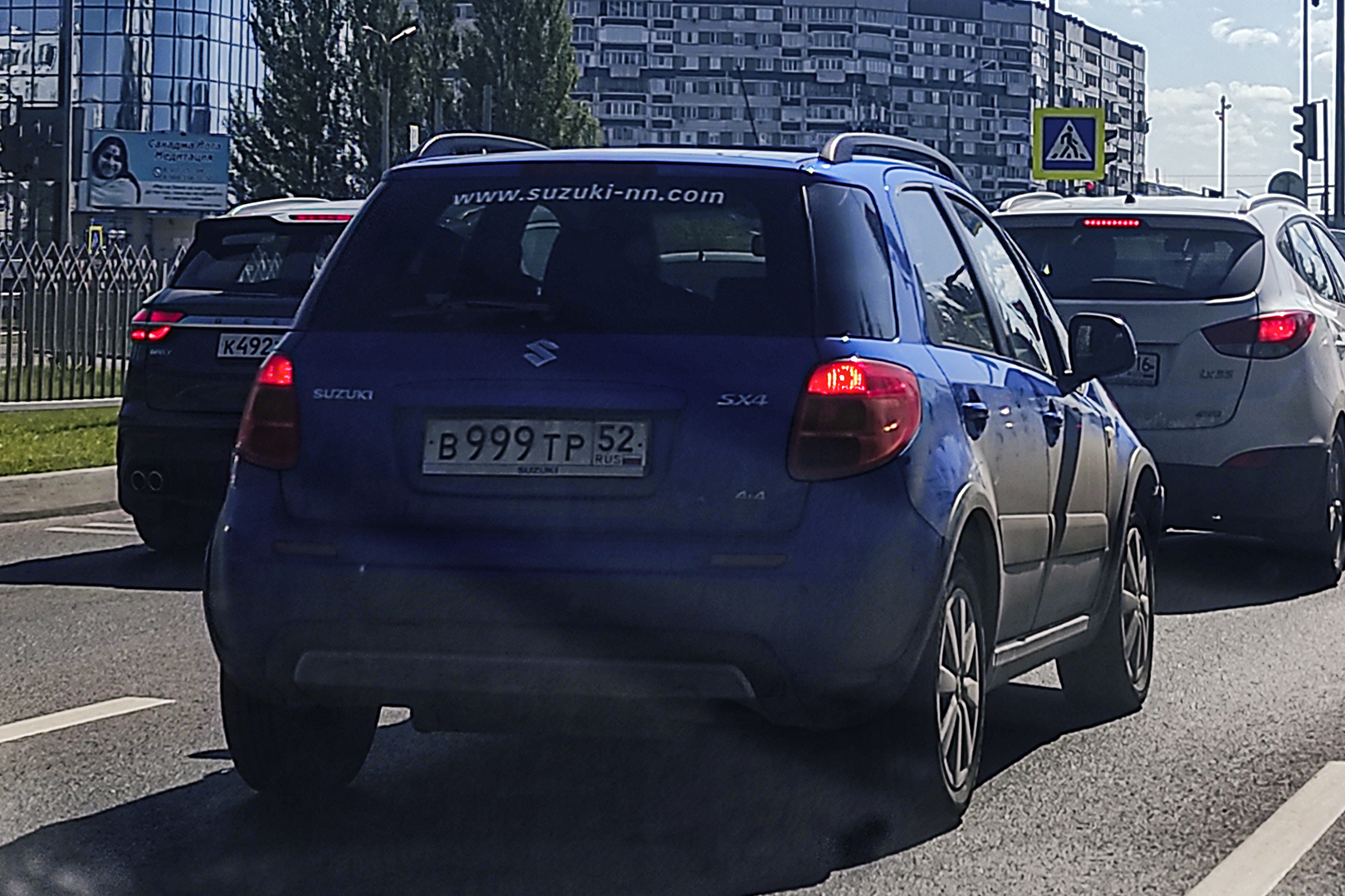 в 999 тр 52, Suzuki SX4/S-Cross 1st gen SX4 Crossover (EY), 2006–2014 (–2018 for CN-market)