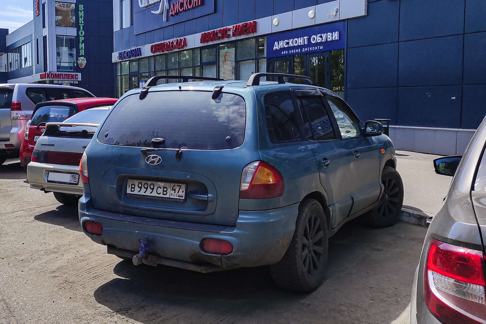 в 999 св 47, Hyundai Santa Fe 1st gen (Classic) (SM), 2000–2006 (–2012 for RU-market)