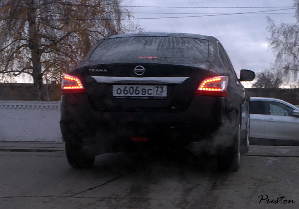 о 606 вс 73, Nissan Teana 3rd gen (L33), 2013–2020