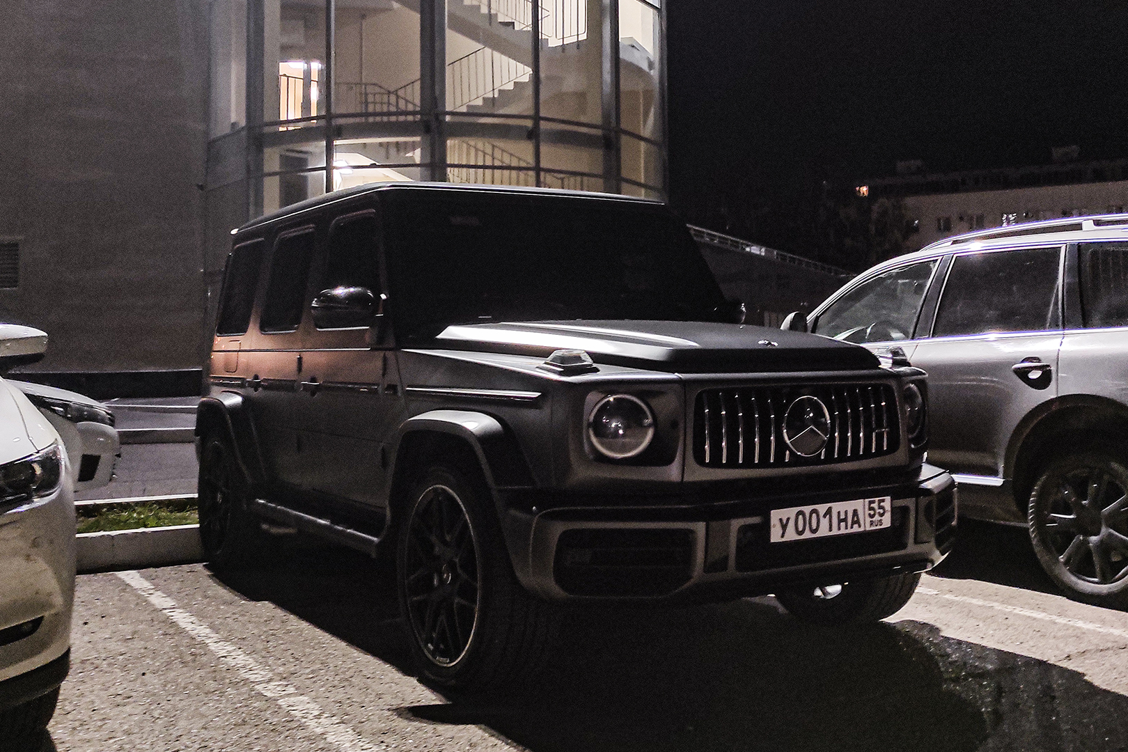 у 001 на 55, Mercedes-Benz G-Klasse 