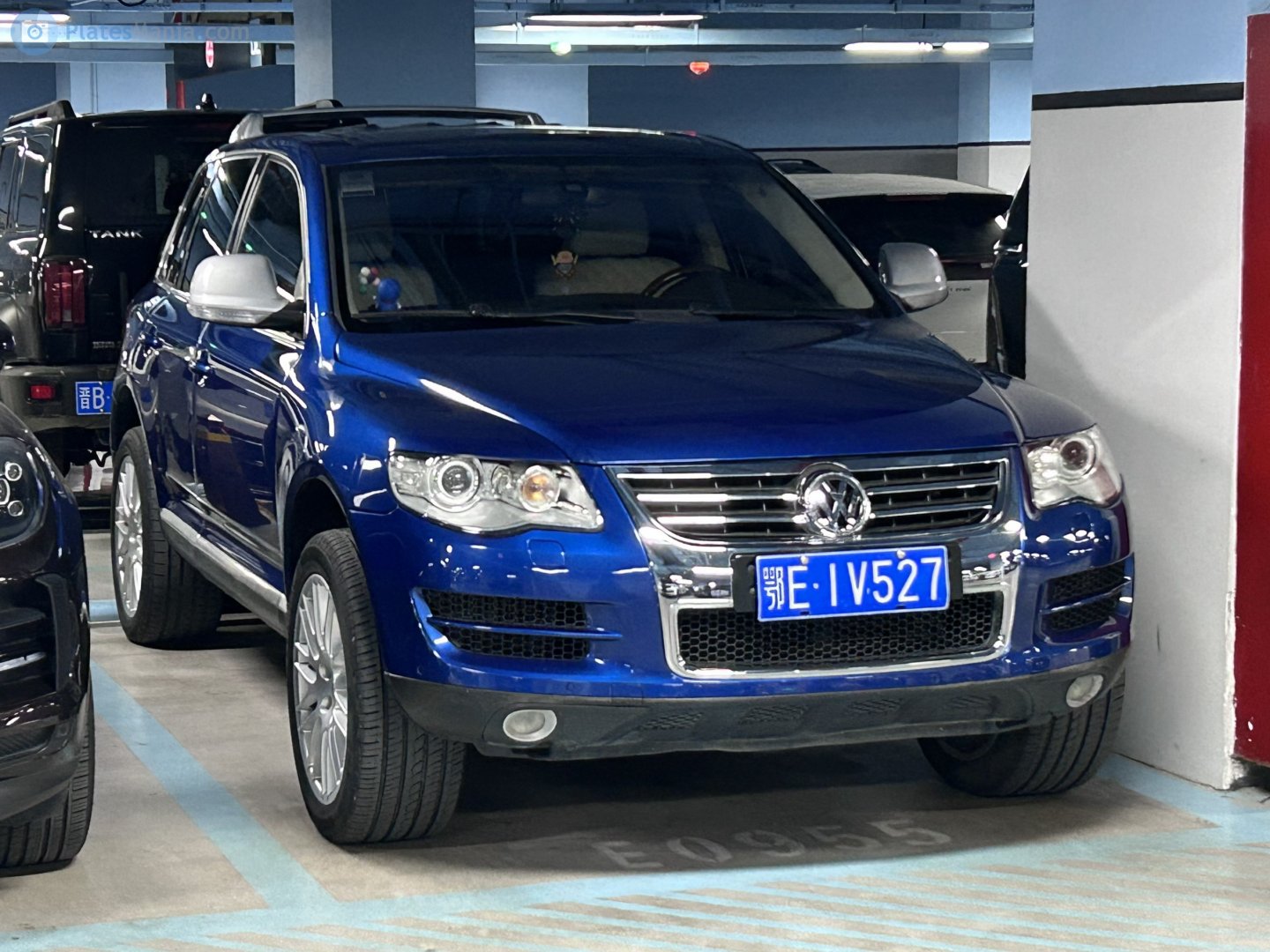 鄂E·1V527, Volkswagen Touareg 1st gen (7L), 2002–2010