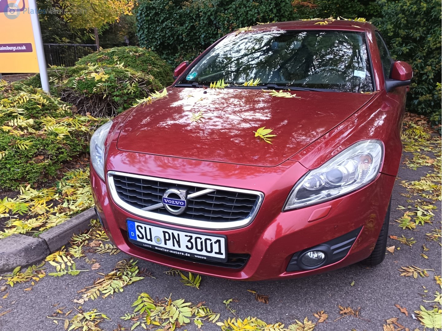 SU PN 3001, Volvo C70 2nd gen (542), facelift, 2010–2013