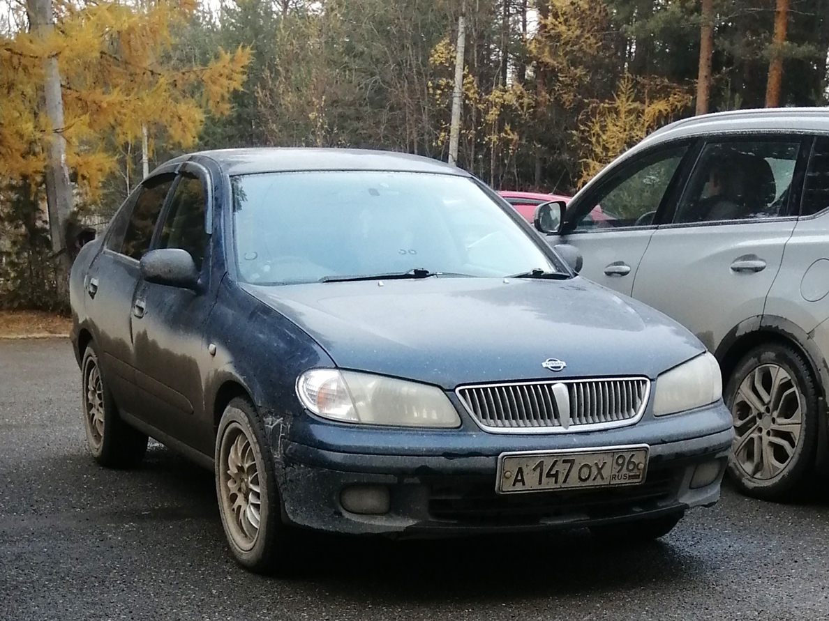 а 147 ох 96, Nissan Bluebird Sylphy 1st gen (G10), 2000–2005