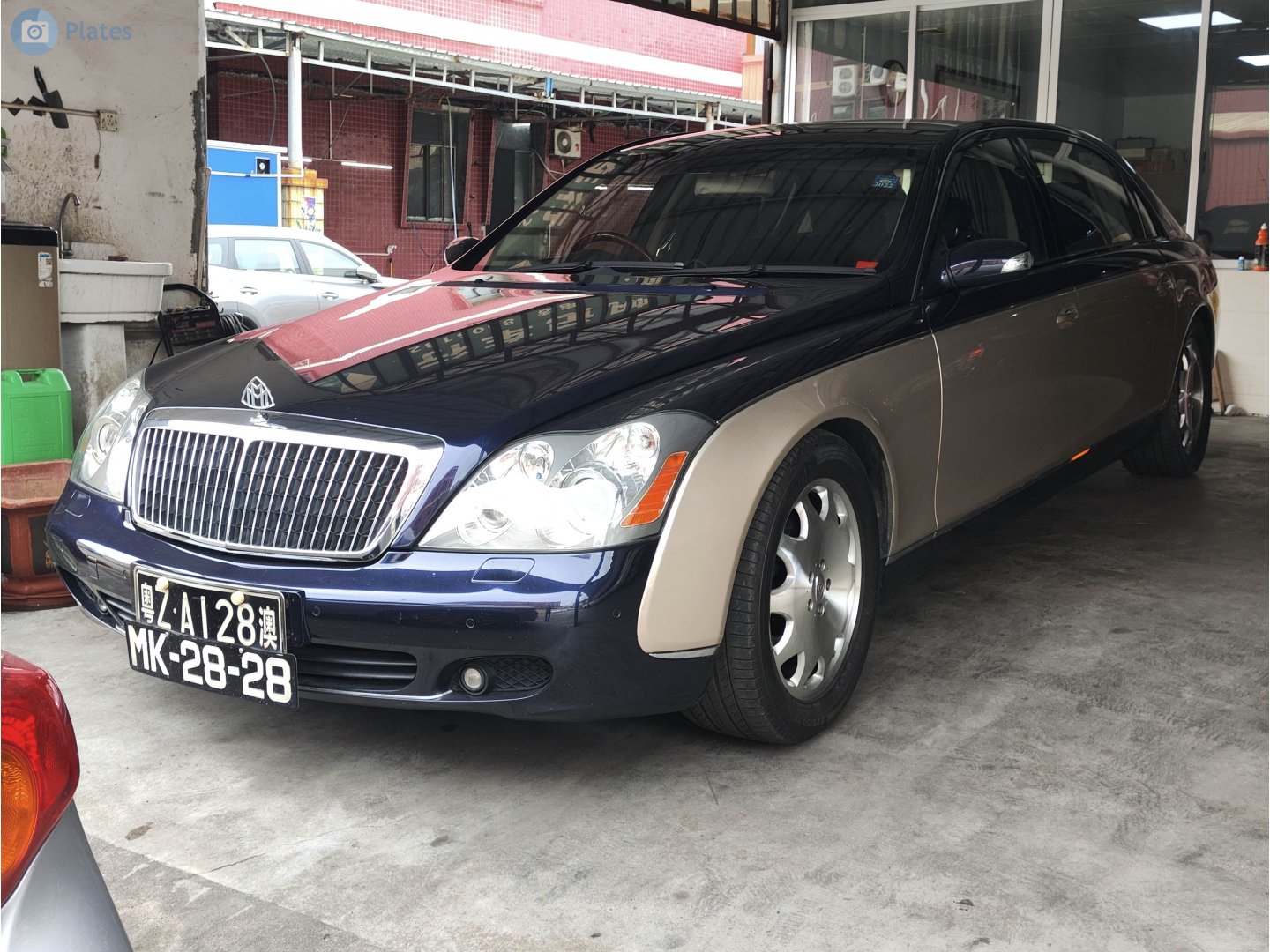 粤Z·A128澳, Maybach 62 1st gen (V240), 2002–2012
