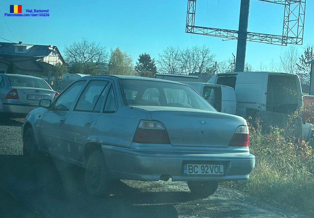 BC 92 VOL, Daewoo Cielo 1st gen Sedan (T-body), 1994—1998 (–2008 for others)