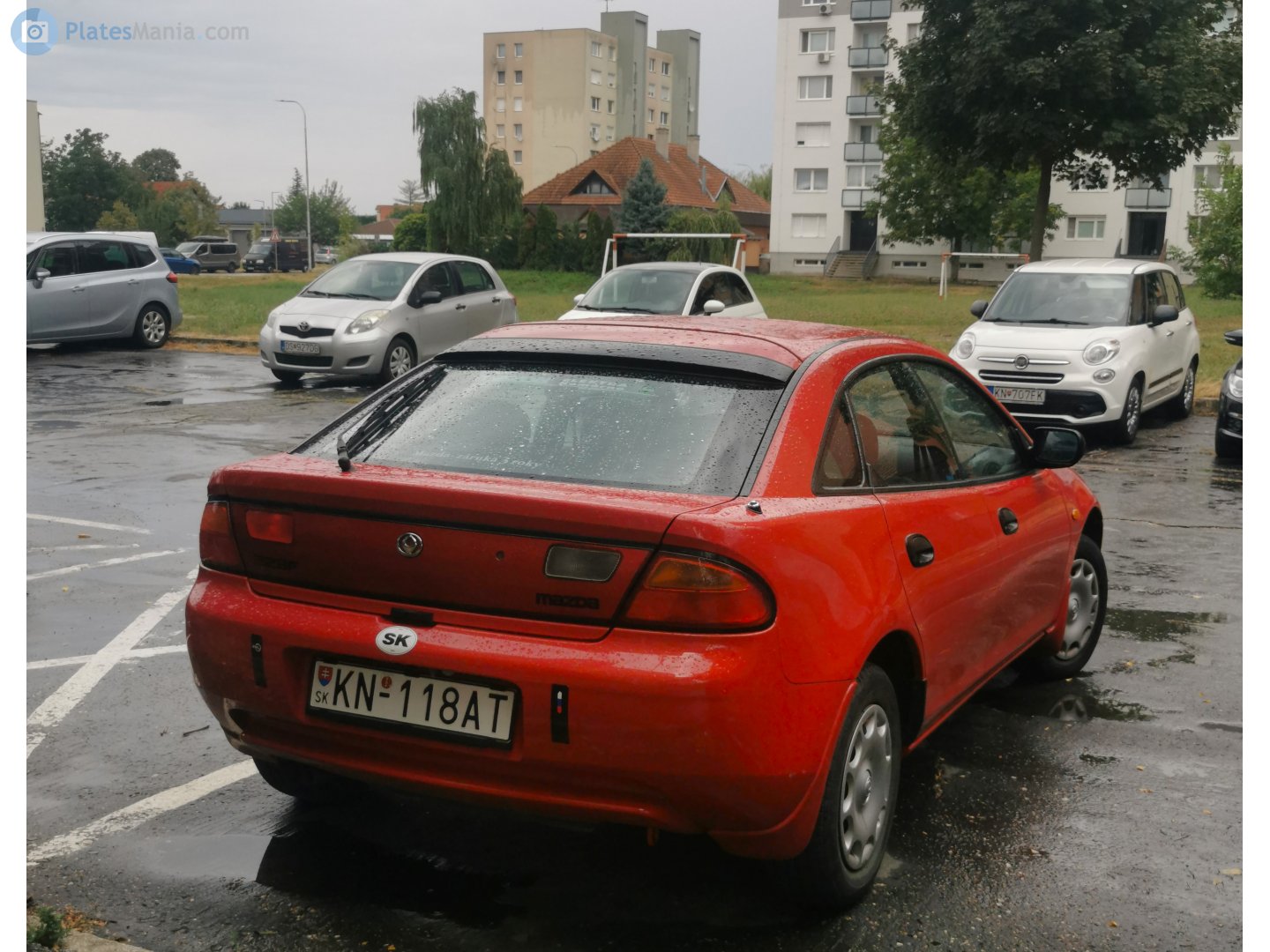 KN-118AT, Mazda 323 5th gen F (Astina) 5-door Hatch (BA), 1994–1998