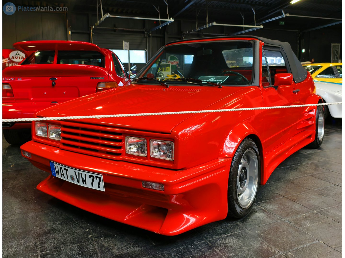 WAT VW 77, Volkswagen Golf 1st gen Cabrio (17), 1979–1993