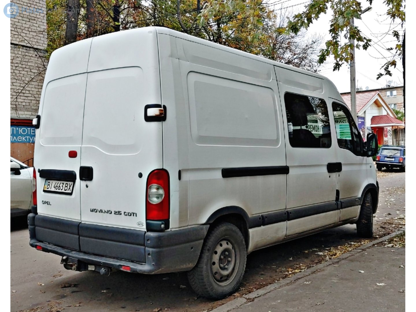 BI 4663 BX, Opel Movano 1st gen Van (A; X70), facelift, 2003–2010
