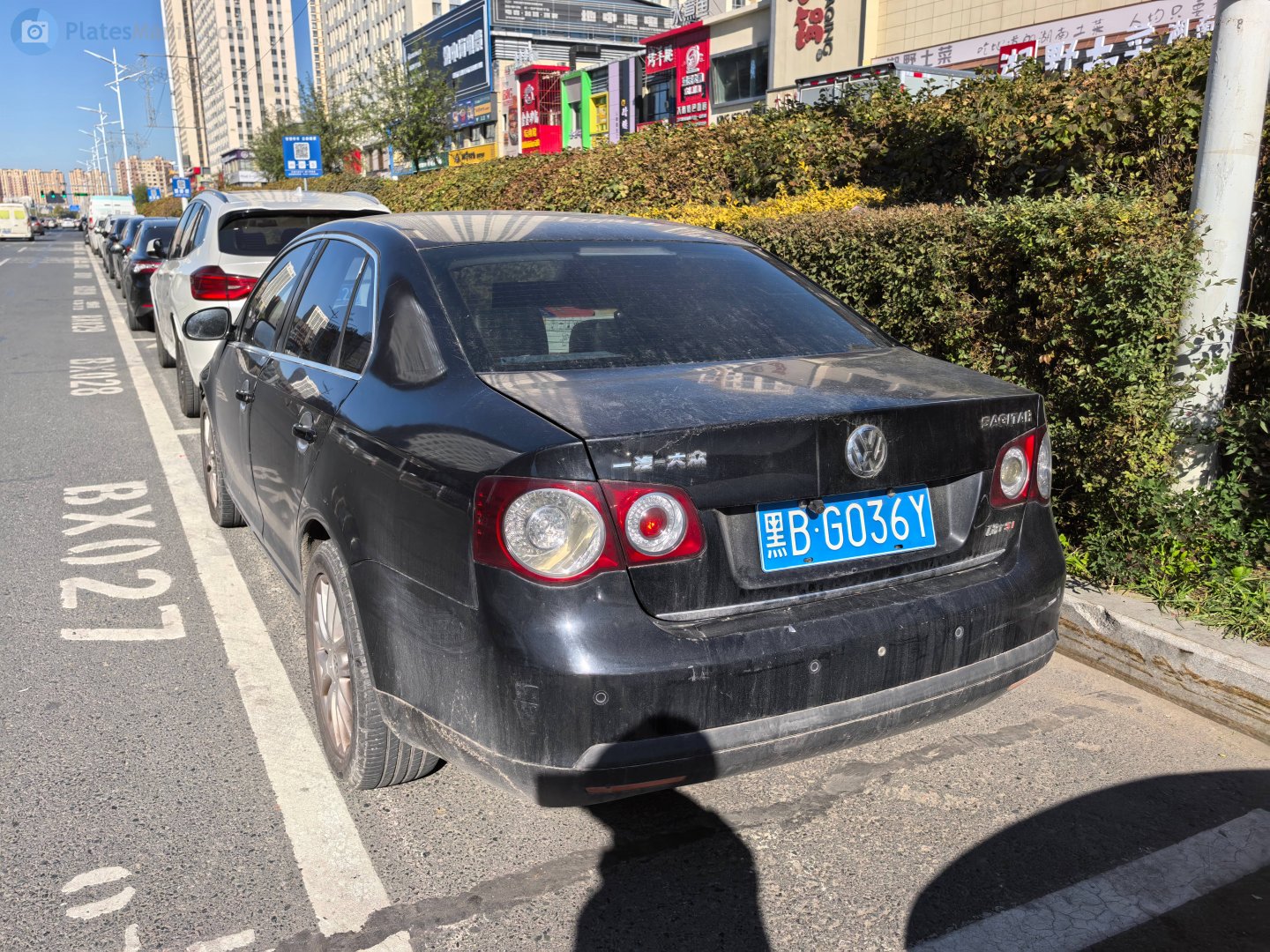 黑B·G036Y, Volkswagen Sagitar 1st gen (1K; CN-market), 2006–2012