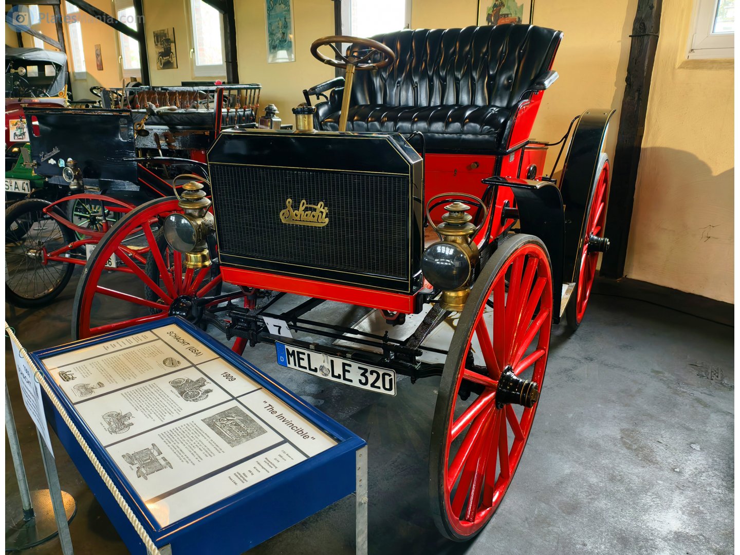 MEL LE 320, Regular plates 